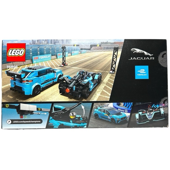 LEGO 76898 Speed Champions Formula E Panasonic Jaguar Racing GEN2 Jaguar I-PACE - Picture 2 of 6